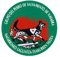 Logotipo Grupo del perro de Salvamento de Navarra